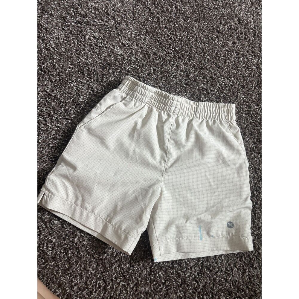 RBX White Beige Boys Athletic Shorts Size 5/6